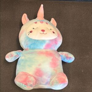 Greenbrier Squishmallows Plush Unicorn Stuffed Animal - Pink and Blue